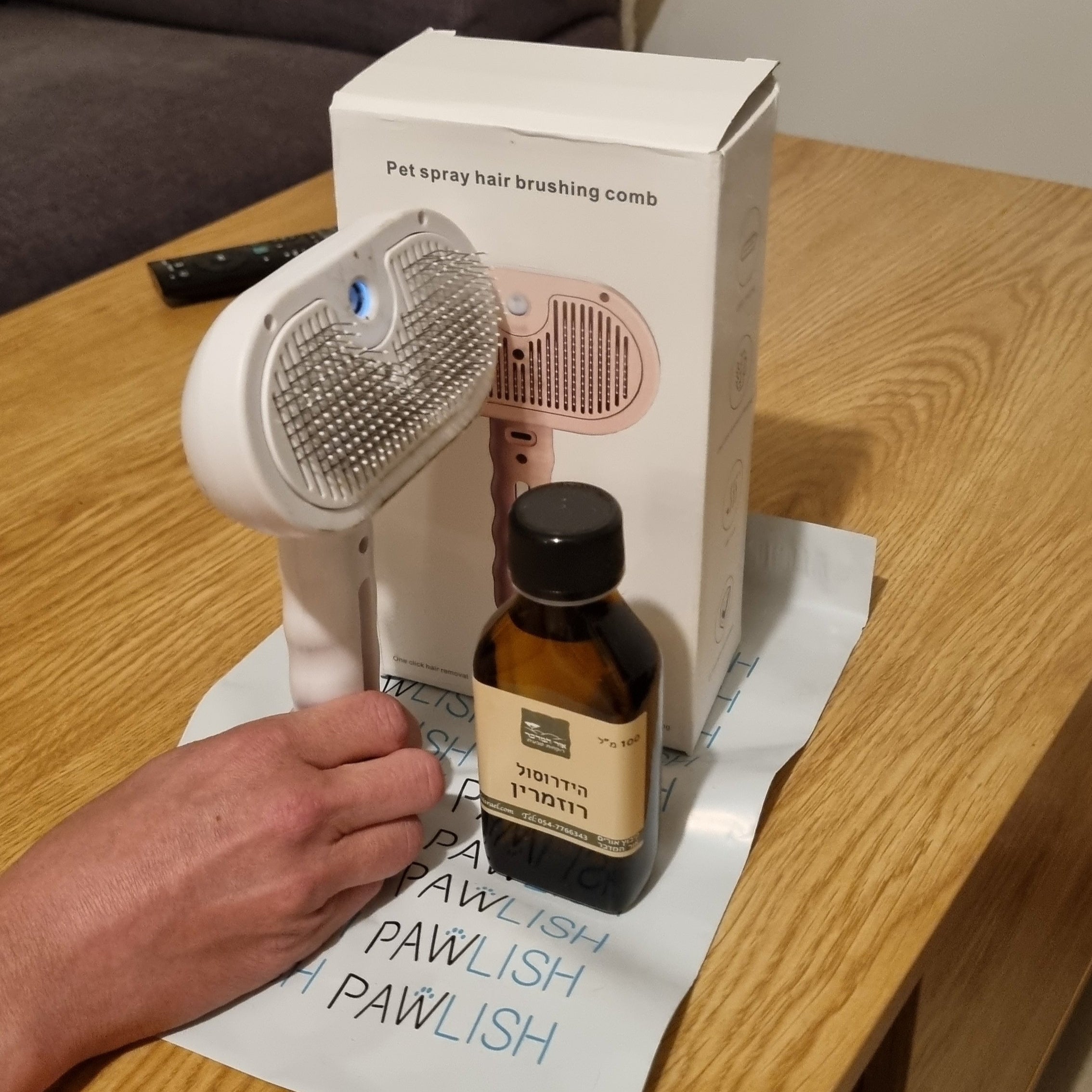 מסרק אדים פרימיום + תמצית