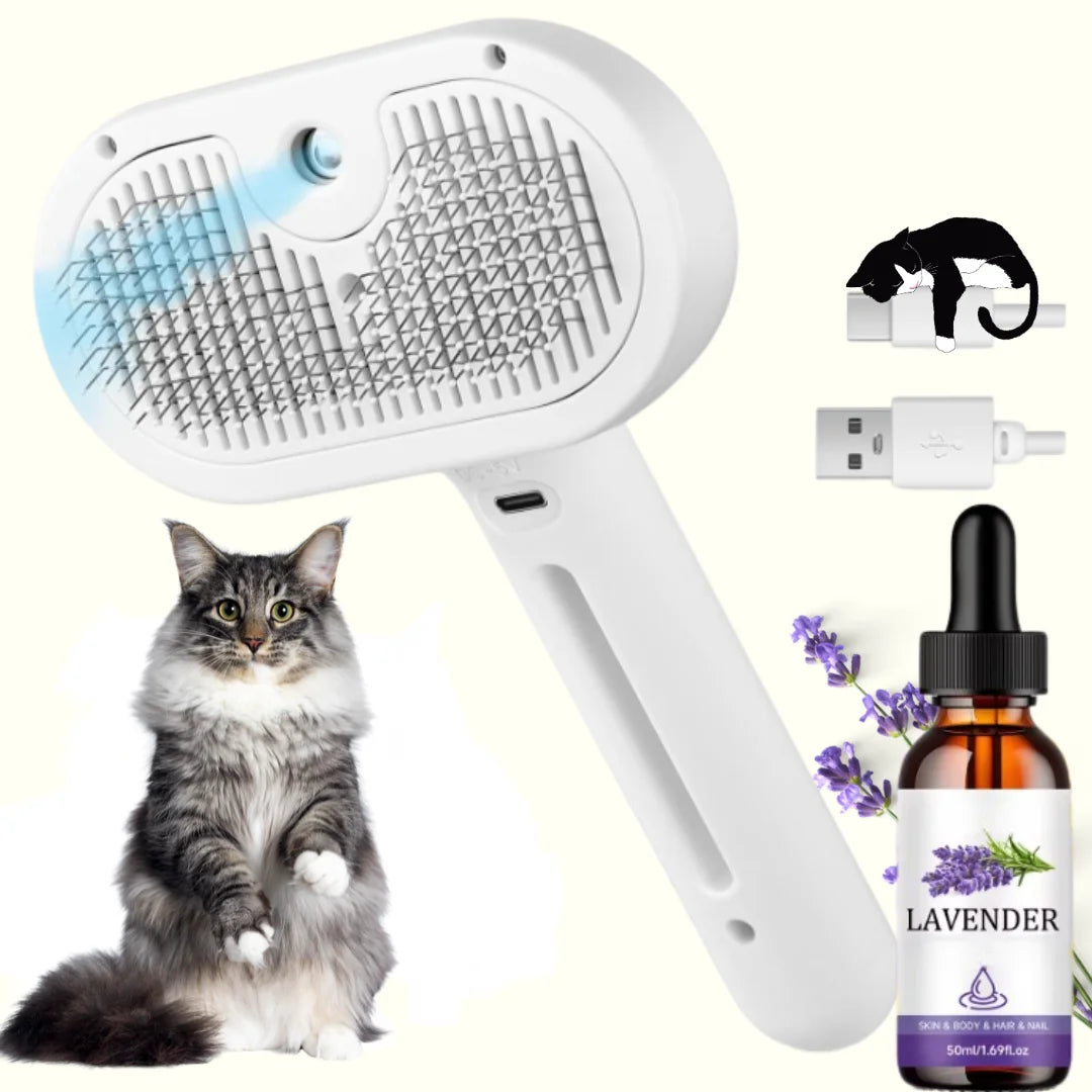 מסרק אדים לפרווה מבריקה | קבלו תמצית לפרווה בריאה וחיזוק הפרווה בחינם!