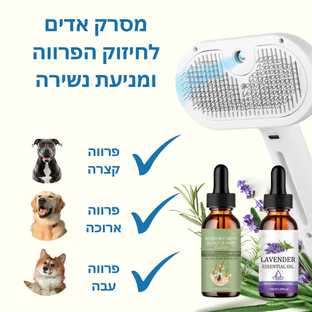 ערכת פרימיום למניעת נשירה ופרווה בריאה