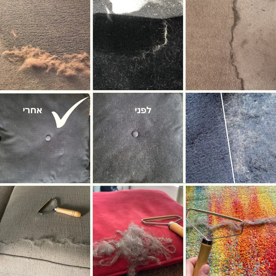 רולר לניקוי שיער במהירות